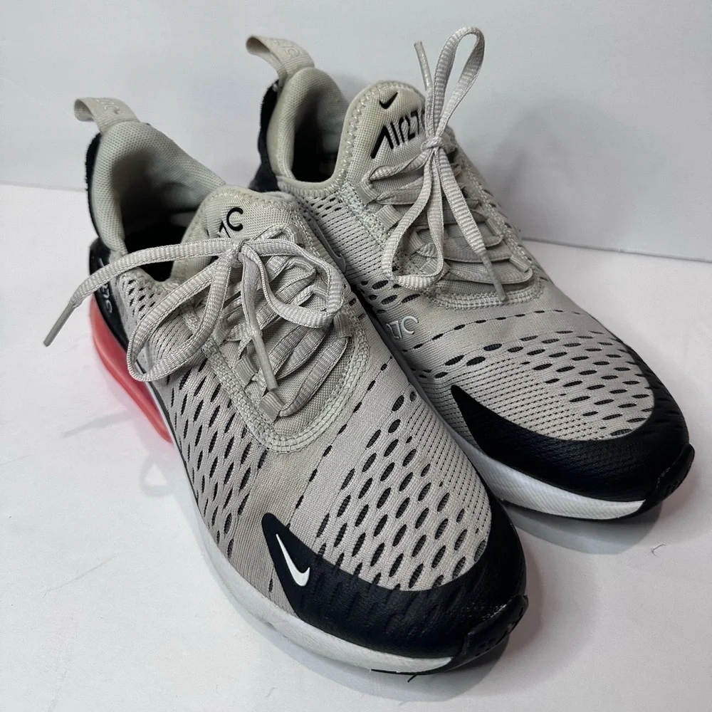 Nike Black and White Sneakers with Modern Design